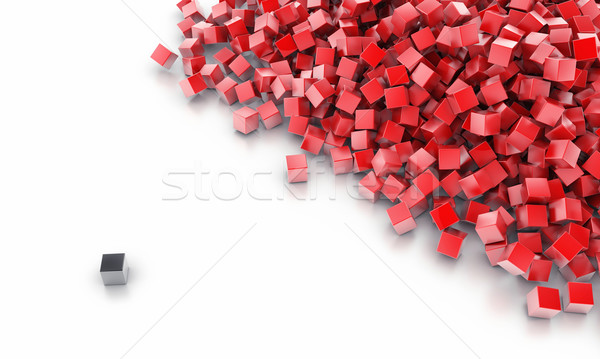 Vermelho cor textura caixa Foto stock © FotoVika