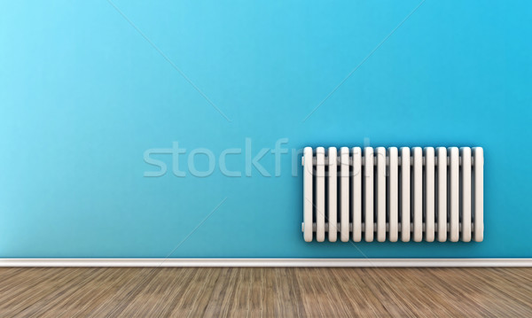 商業照片: 散熱器 · 牆 · 插圖 · 空房間 · 設計 · 房間