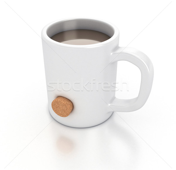 White mug Stock photo © FotoVika