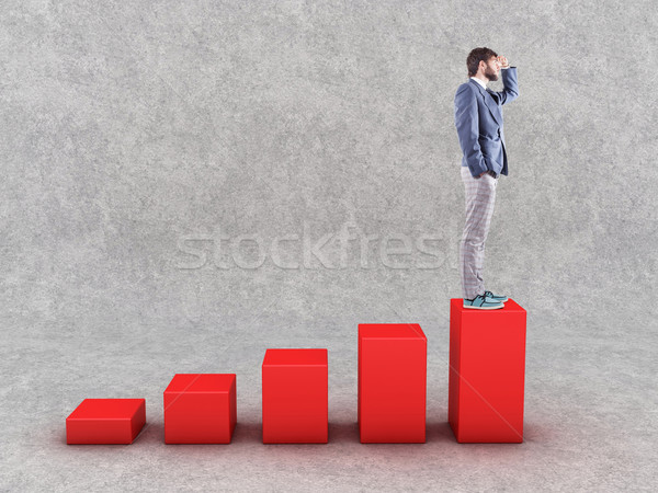 The diagramme Stock photo © FotoVika
