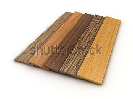 Hout vloer illustratie kleur hout bouw Stockfoto © FotoVika