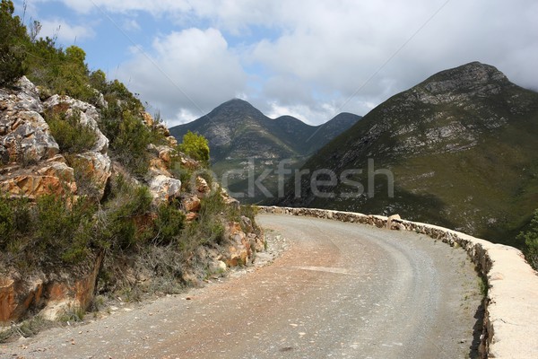 Scenic istoric munţi Africa de Sud rutier Imagine de stoc © fouroaks