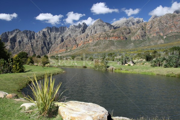 River and Mountain Scenary Stock photo © fouroaks