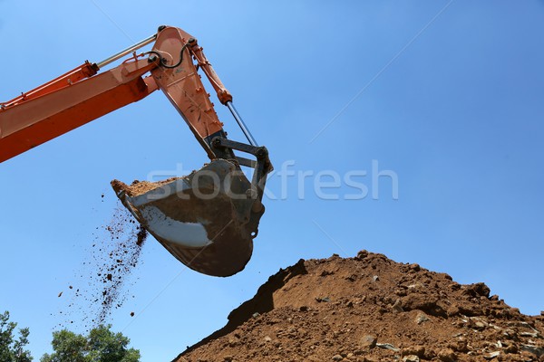 Digging Machine Stock photo © fouroaks