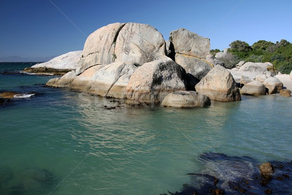 Piscina rochas granito mar água Foto stock © fouroaks