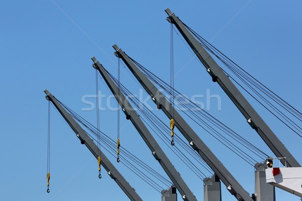 суда четыре большой совета грузовое судно синий Сток-фото © fouroaks