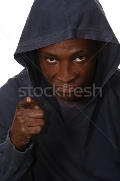 Angry Young Mobster Stock photo © fouroaks