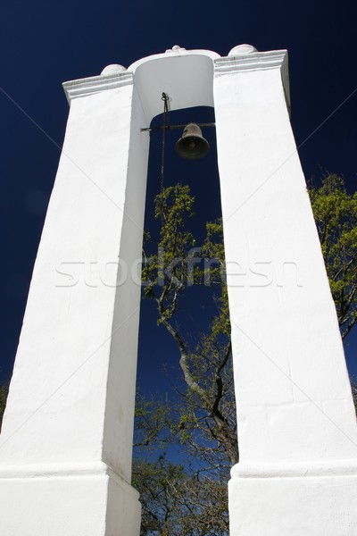 Foto stock: Esclavo · campana · original · granja · Sudáfrica · cielo