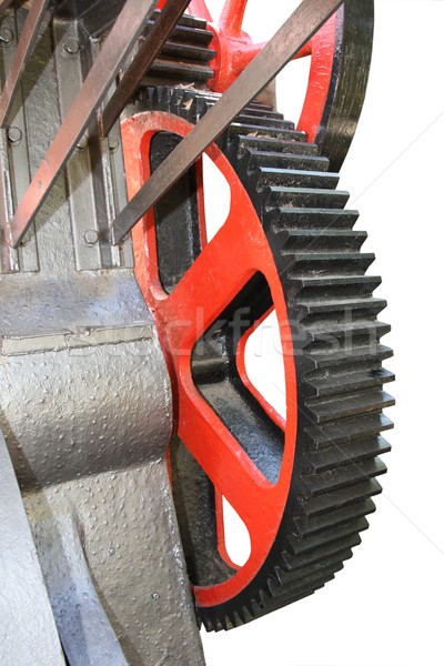 Gears and Pulley - Isolated Stock photo © fouroaks