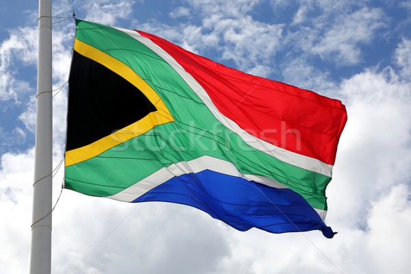 South African Flag Stock photo © fouroaks