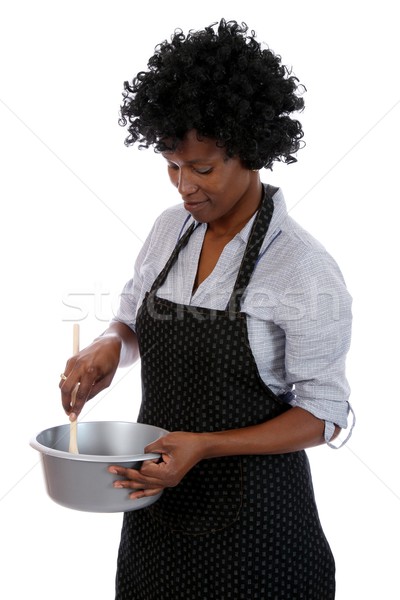 African Housewife Cooking Stock photo © fouroaks