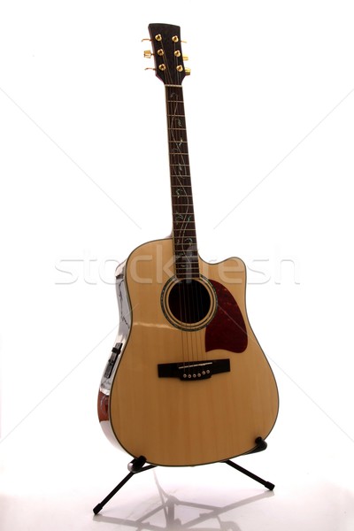 Accoustic Guitar Stock photo © fouroaks