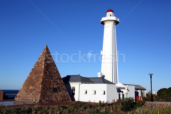 Donkin Lighthouse and Pyramid in Port Elizabeth Stock photo © fouroaks
