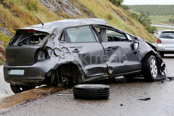 Car Accident and Wreckage Stock photo © fouroaks
