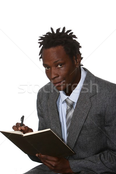 African American Businessman Stock photo © fouroaks