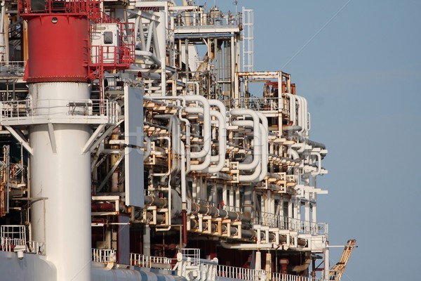 Stock photo: Oil Plant on Ship