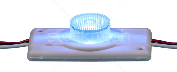 Beleuchtung Modul glühend blass blau Licht Stock foto © fouroaks