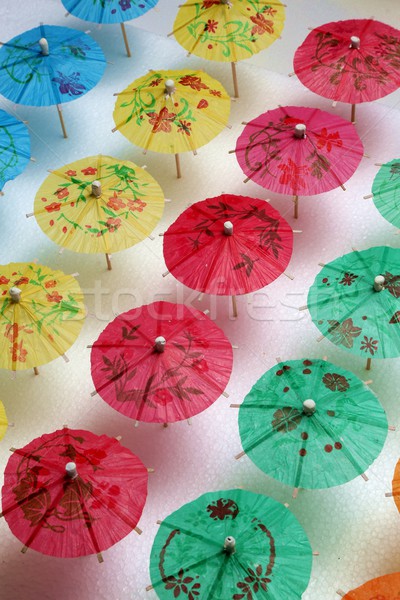 Cocktail Umbrella Pattern Stock photo © fouroaks