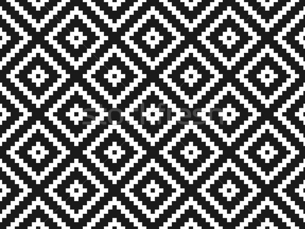 Stockfoto: Naadloos · moderne · stijlvol · textuur · patroon · witte
