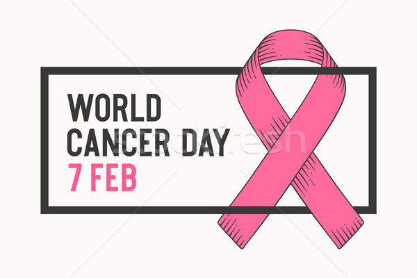 Stock photo: Poster World Cancer Day