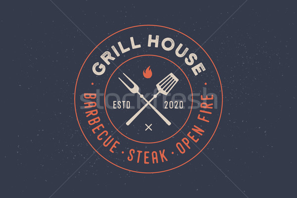 Stock photo: Logo for Grill House restaurant