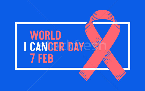 Poster World Cancer Day Stock photo © FoxysGraphic
