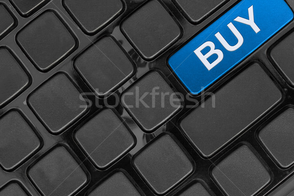 Stockfoto: Toetsenbord · sluiten · kopen · winkelen · online