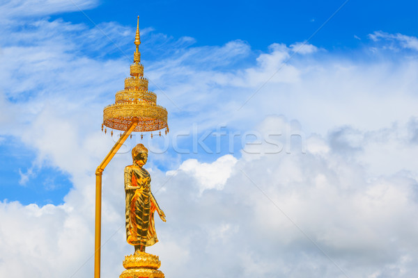 Buddha imagine Blue Sky templu loc ma Imagine de stoc © FrameAngel