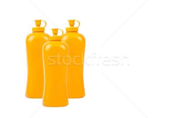 Group of Detergent bottle isolated on white background  Stock photo © FrameAngel