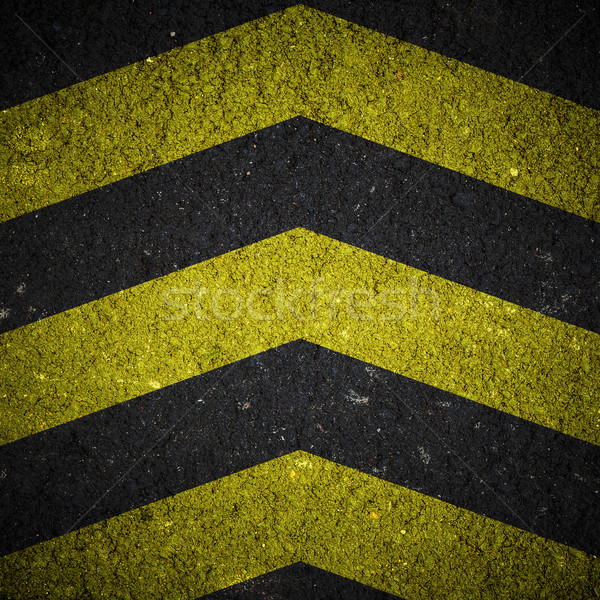 Amarillo negro asfalto textura carretera Foto stock © FrameAngel
