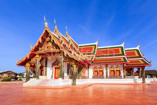 Temple names 'Pra That Cherng Chum', Sakonnakhon Thailand Stock photo © FrameAngel