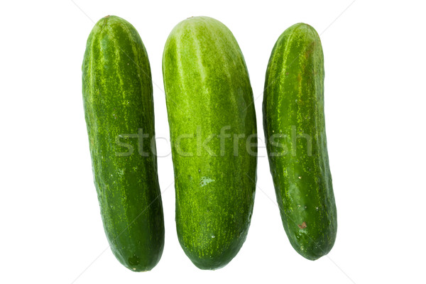 green cucumbers Stock photo © FrameAngel