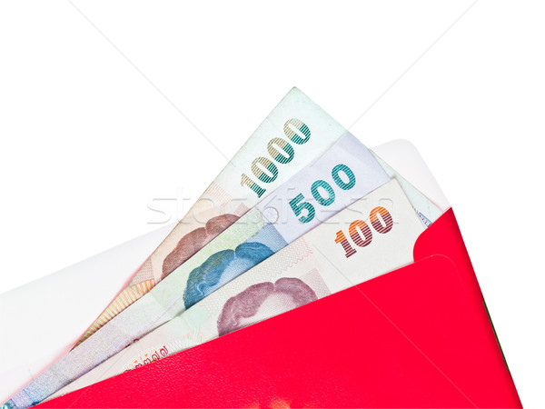 Rojo dotación dinero negocios fondo marco Foto stock © FrameAngel