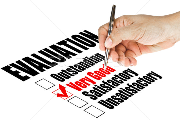 evaluation quality survey  Stock photo © FrameAngel