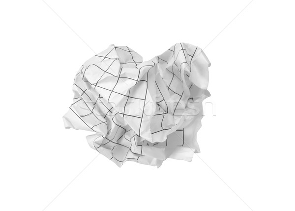 Crumpled paper ball Stock photo © FrameAngel