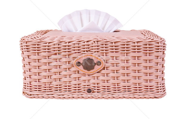 tissue box, plastic wicker  Stock photo © FrameAngel