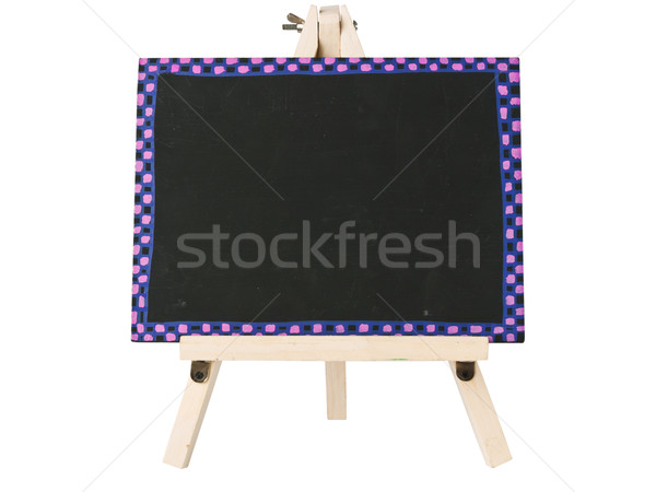 empty blackboard with tripod wooden  Stock photo © FrameAngel