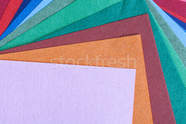 Abstract colorful origami paper pattern texture stacked layer re Stock photo © FrameAngel