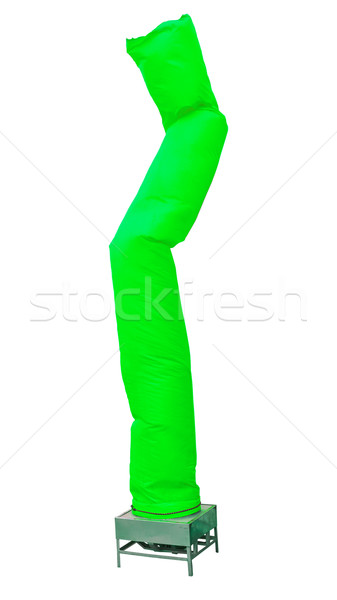 sky tube balloon display stand on white background Stock photo © FrameAngel