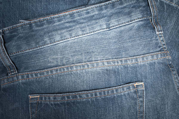 Denim texture or back of jean trouser for background Stock photo © FrameAngel
