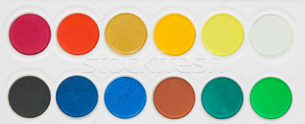 paint colors pallete  Stock photo © FrameAngel