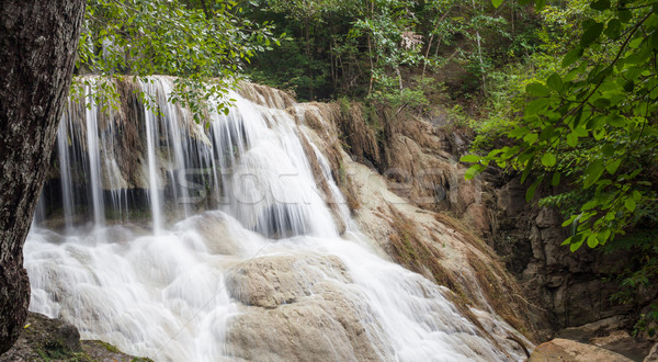 Erawan Waterfall, level 6 Kanchanaburi, Thailand  Stock photo © FrameAngel