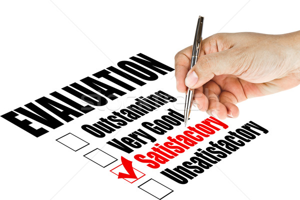 evaluation quality survey  Stock photo © FrameAngel