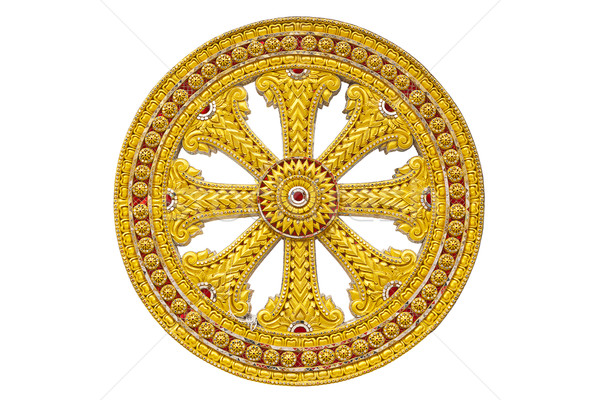 wheel of dhamma of buddhism  Stock photo © FrameAngel
