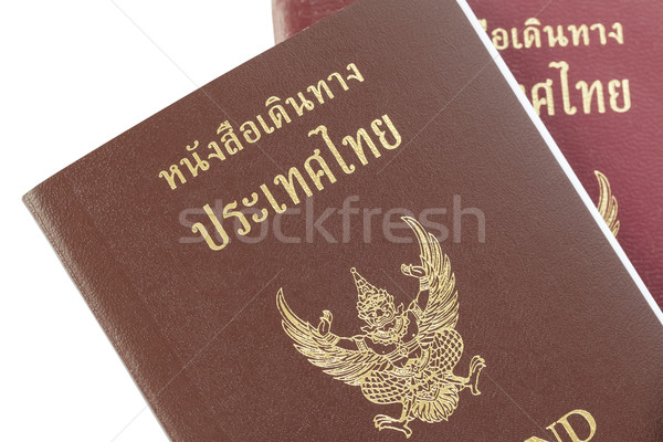 Passport Thailand for travel concept background Stock photo © FrameAngel