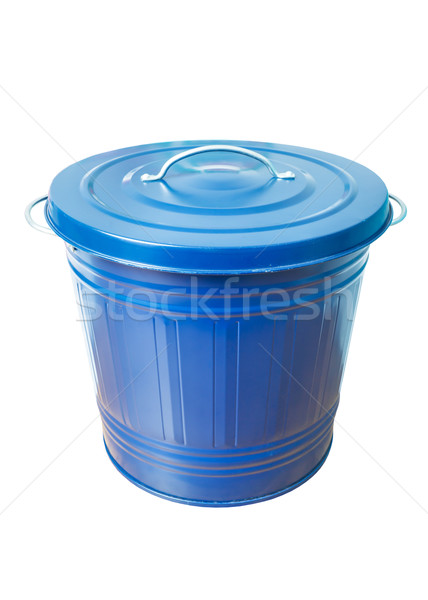 trash bin isolated on white background Stock photo © FrameAngel