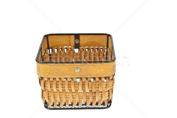 wicker basket isolated on white background  Stock photo © FrameAngel