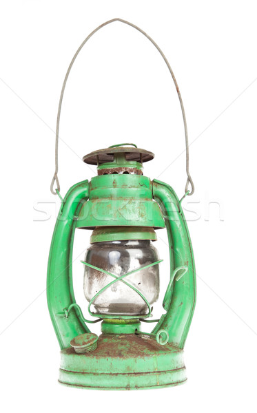Old Lamp on white background Stock photo © FrameAngel