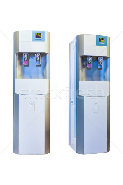 Electric water cooler machine isolated on a white background Stock photo © FrameAngel