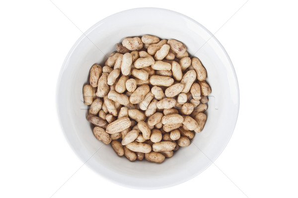 Peanut in bowl Stock photo © FrameAngel